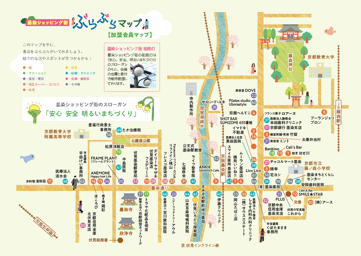 商店街マップ